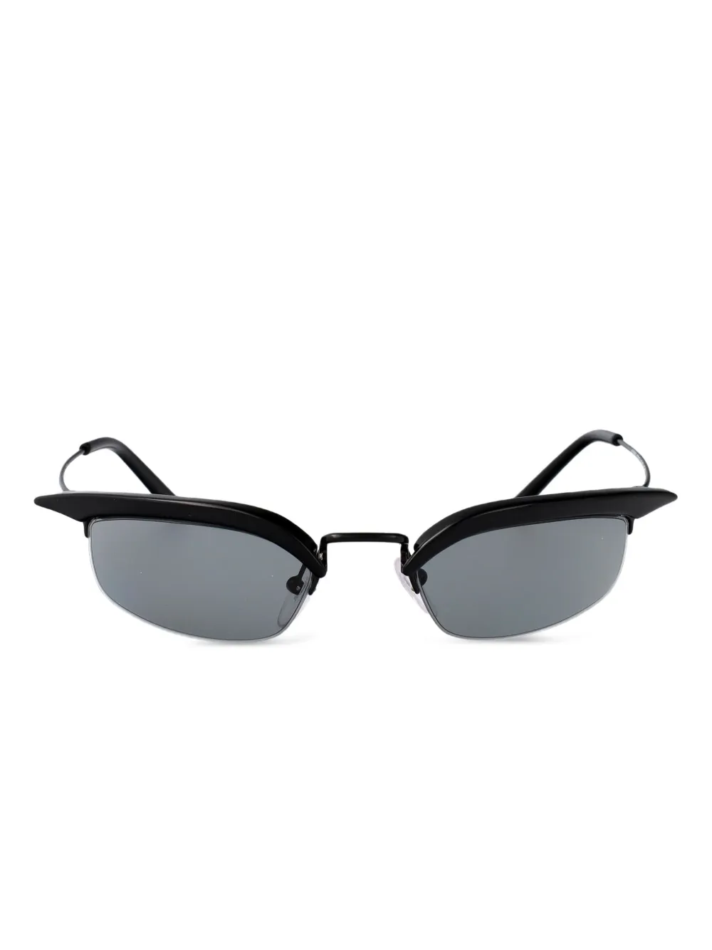 Prada Eyewear Zonnebril met cat-eye montuur Zwart