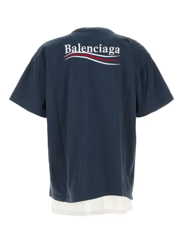 balenciaga レイヤードT Balenciaga レイヤード Tシャツ | ブラック | FARFETCH JP