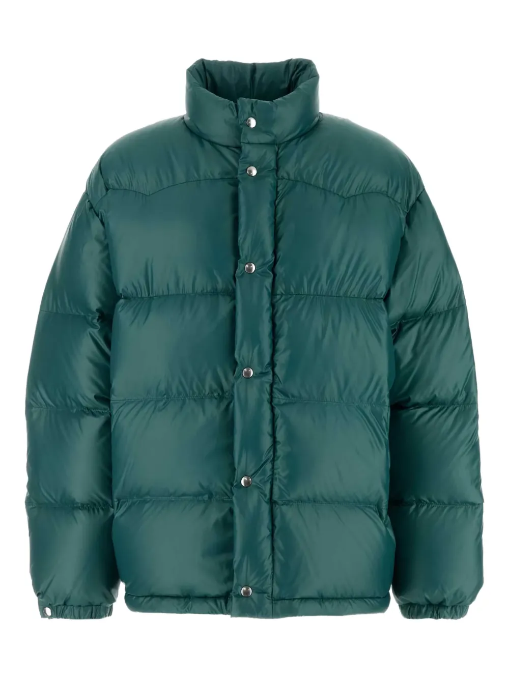 Prada down quilted jacket Groen