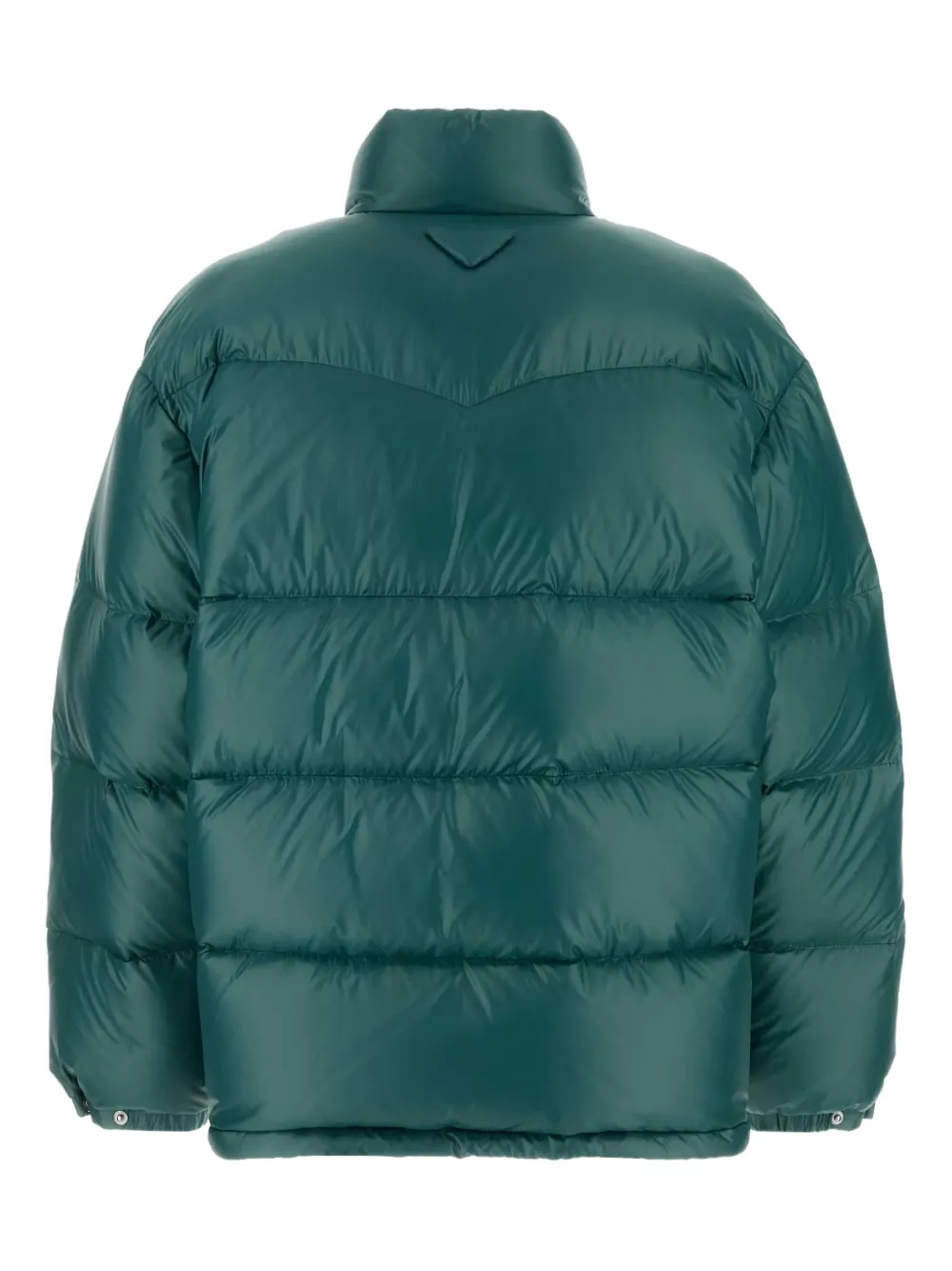 Prada down quilted jacket Groen