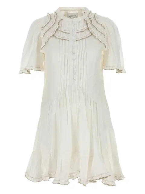 MARANT ÉTOILE Vestido curto com detalhe de babados