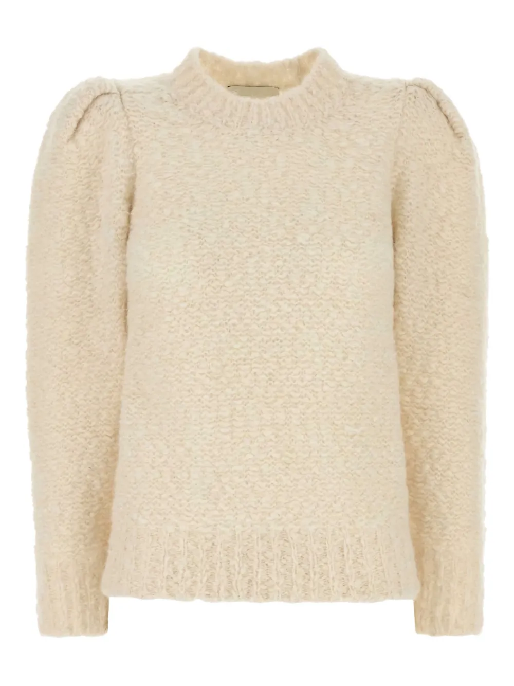 ISABEL MARANT puff-sleeve sweater Beige
