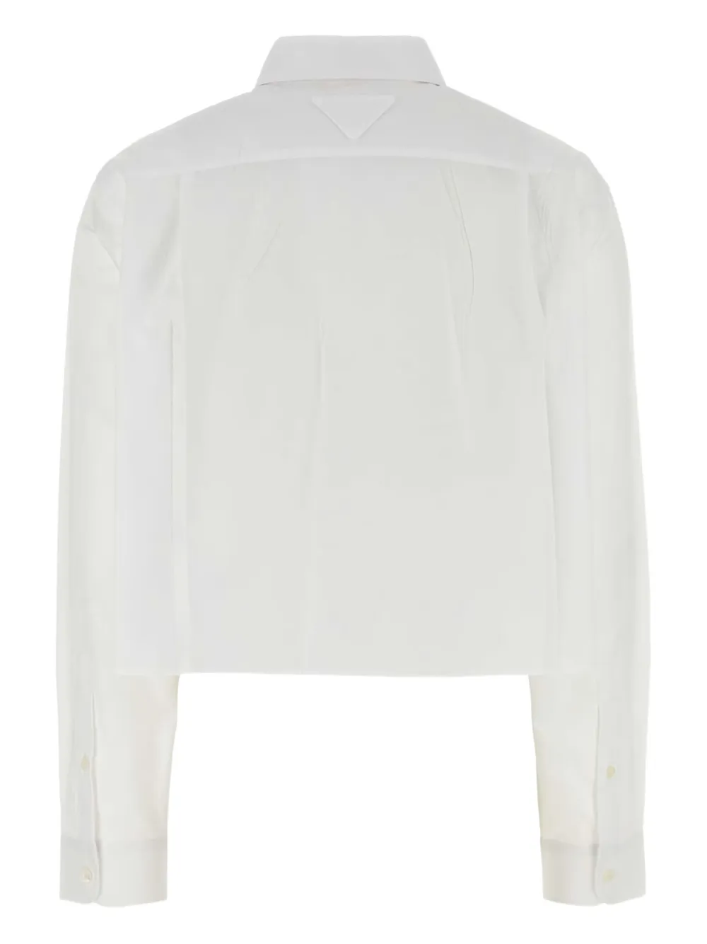 Prada bow-detail shirt Wit