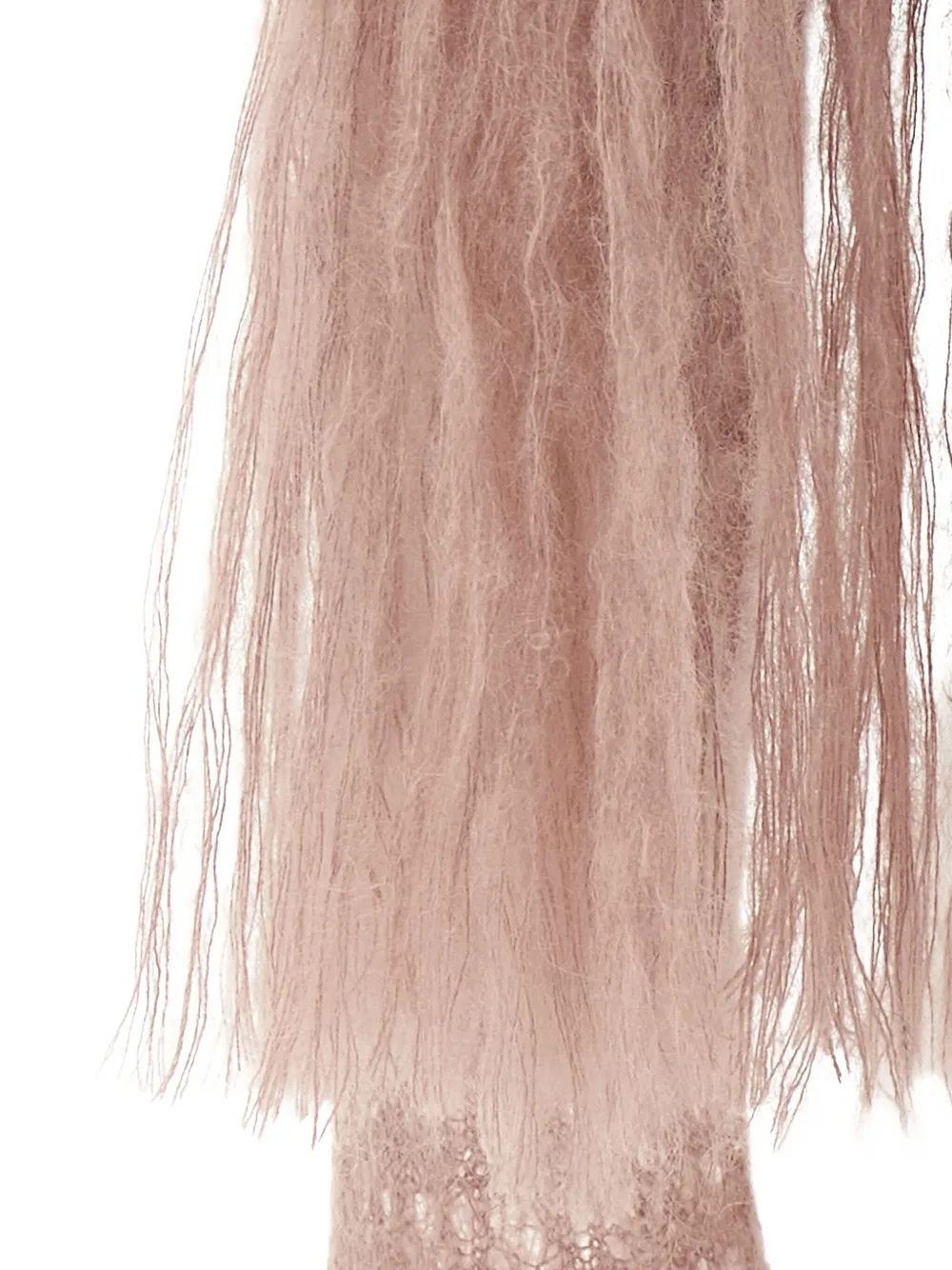 Fabiana Filippi fringed crocheted cardigan Roze
