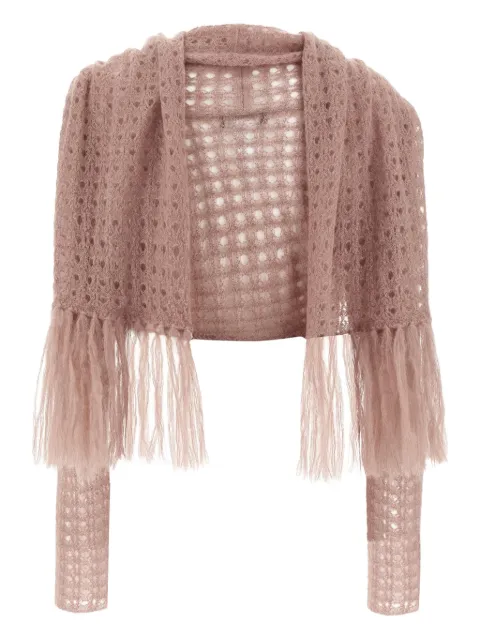Fabiana Filippi fringed crocheted cardigan