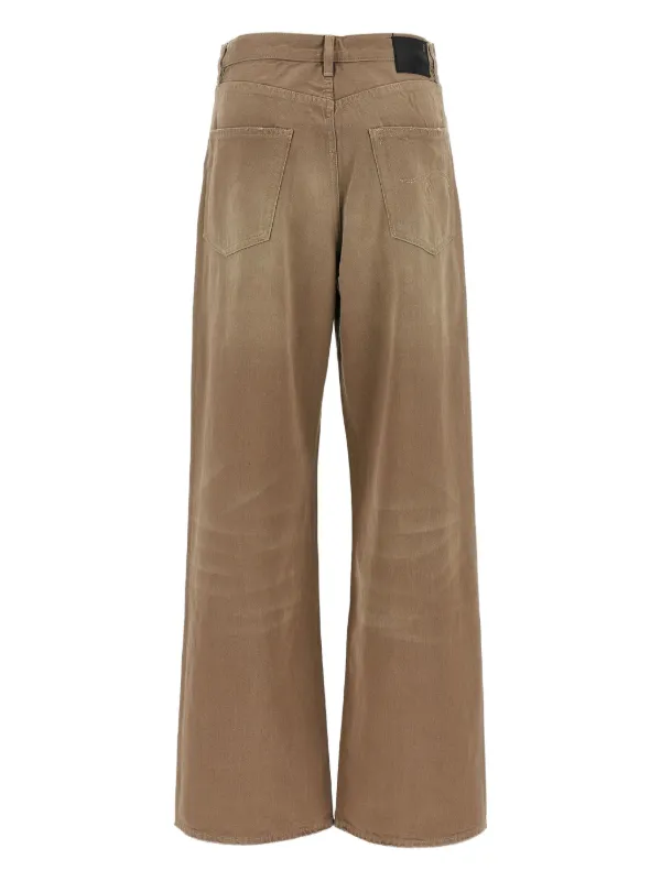R13 Damon Pleated Jeans | Neutrals | FARFETCH