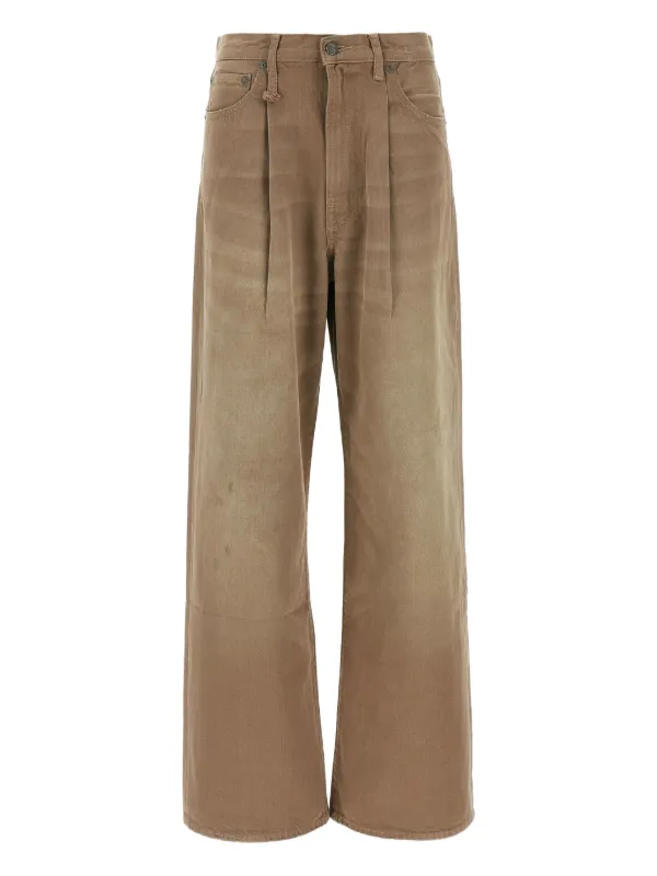 R13 Damon Pleated Jeans | Neutrals | FARFETCH