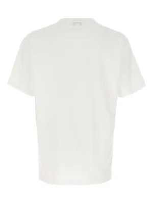 Tシャツ・カットソー ALEXANDER MCQUEEN Men T Shirts 794575QTABM0972 White McQ Alexander McQueen Men's Metal Logo T-Shirt - Optic White