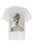 Alexander McQueen Skeleton printed T-shirt - White