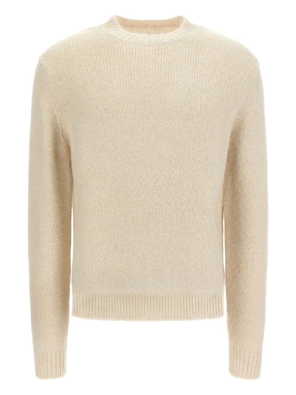 Jil Sander crew-neck sweater Beige