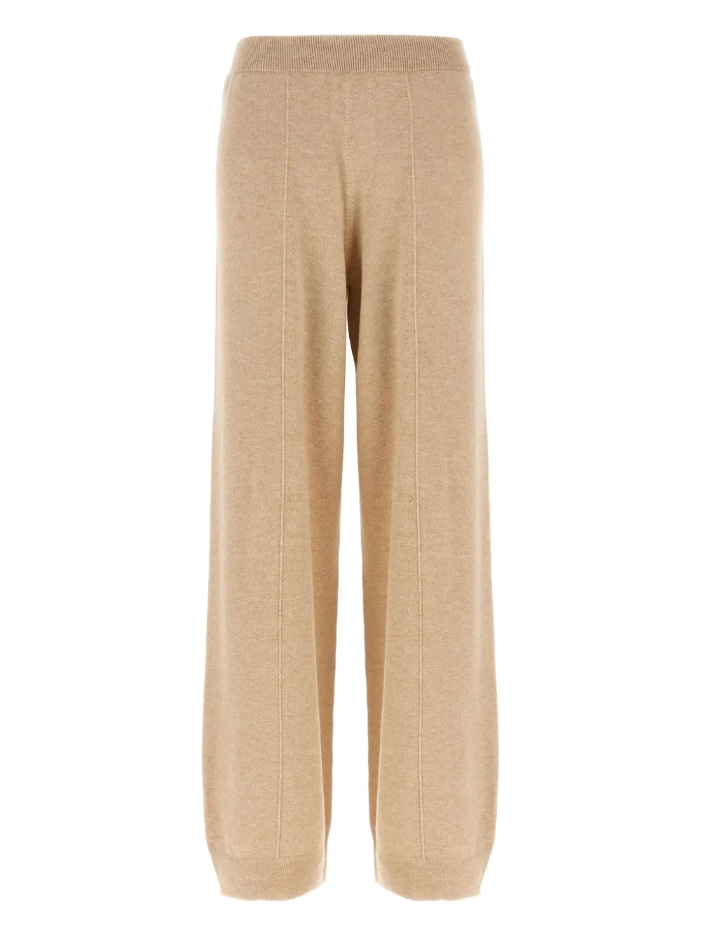 Fabiana Filippi elastic-waistband jewel-detail trousers Beige