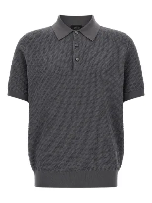 Tシャツ・カットソー Brioni SS25 Brioni Polo Shirt (UJSQ0L OA613 9000) Brioni T-Shirt UJPT0L.OA631-4949 SKY BLUE | IlDuomo