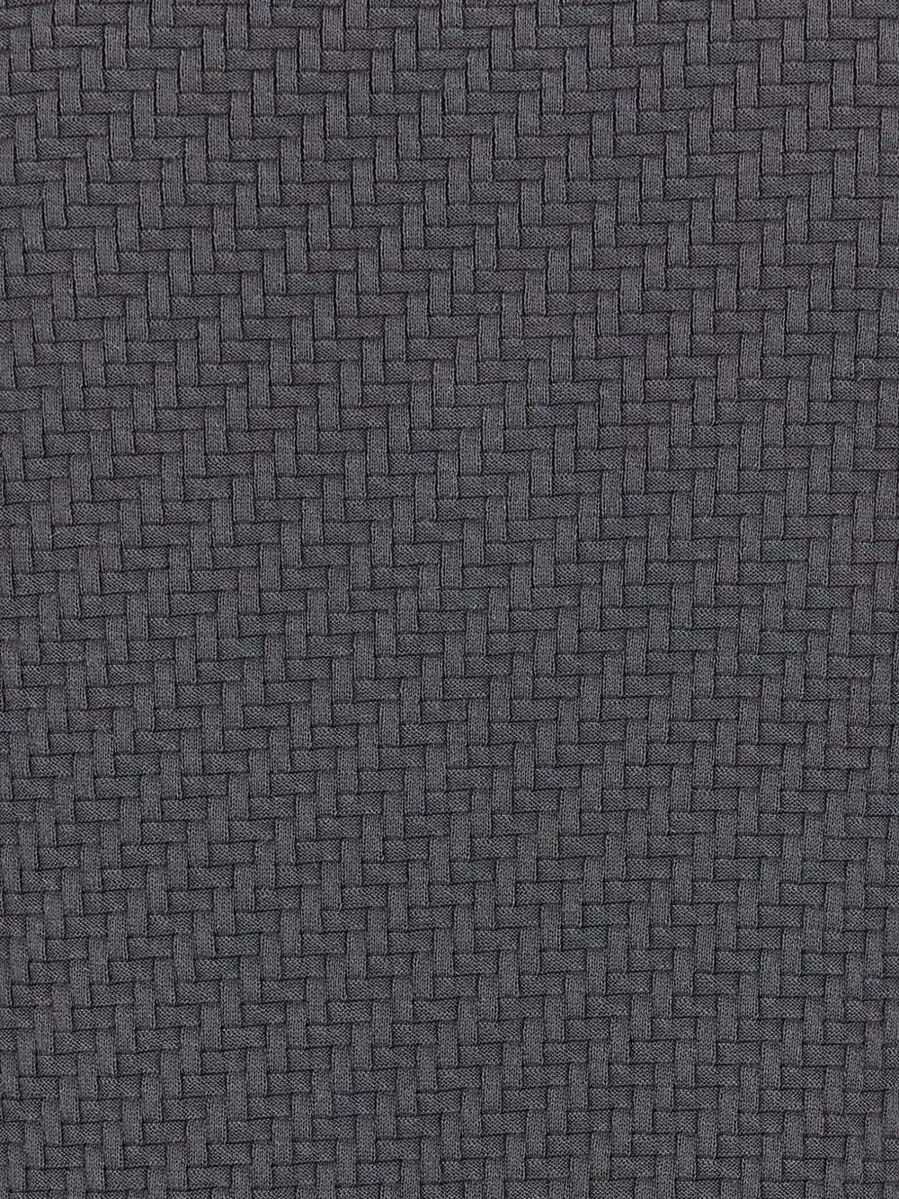 Brioni Geweven poloshirt Grijs