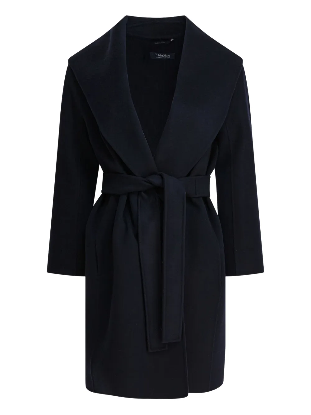 'S Max Mara Messi wool coat Blauw
