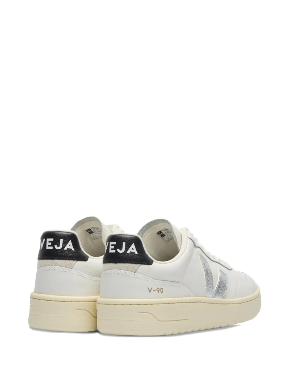 VEJA V-90 leather sneakers White