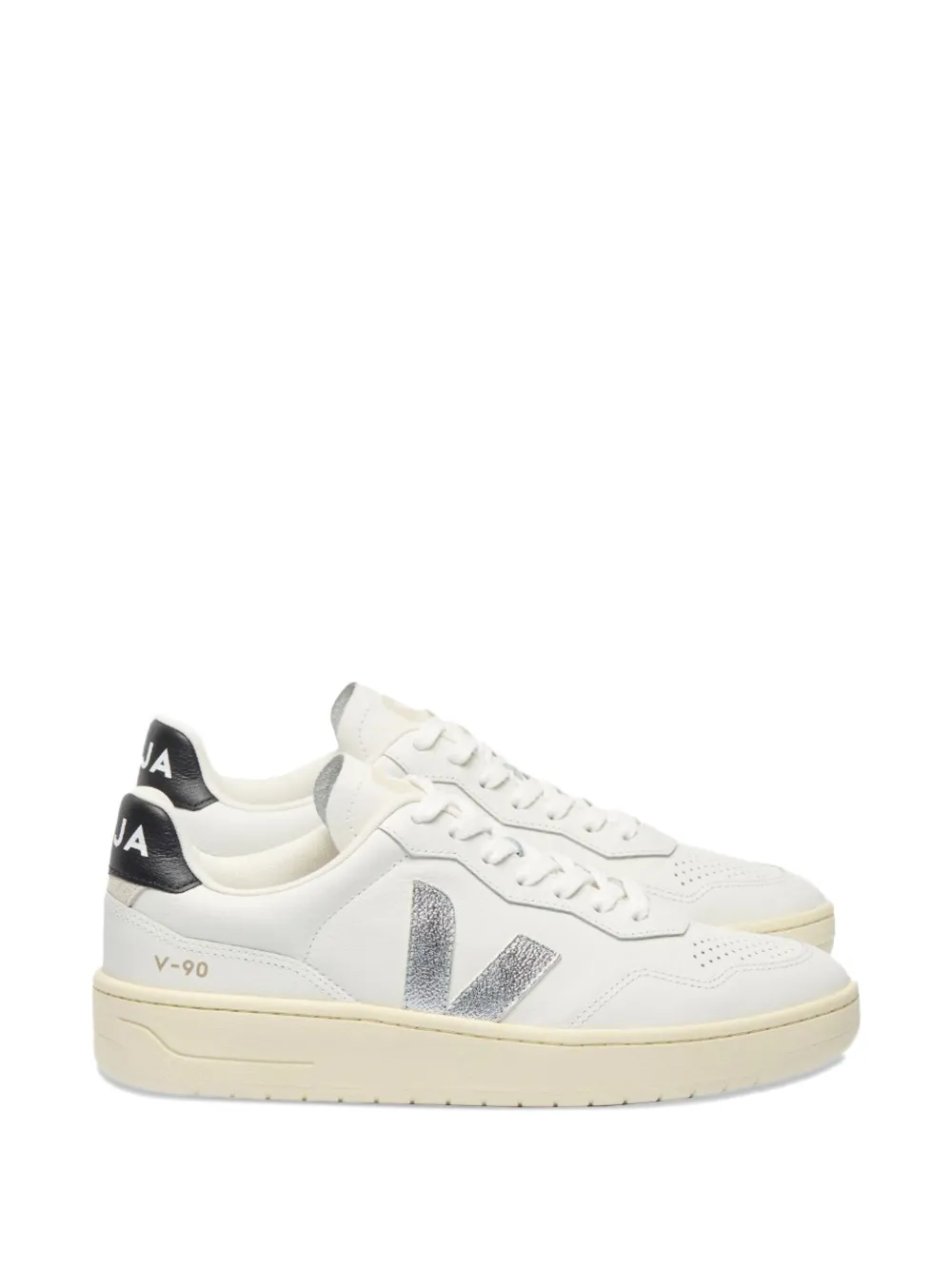 VEJA V-90 leather sneakers White