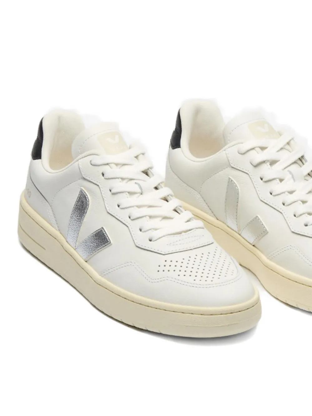 VEJA V-90 leather sneakers White