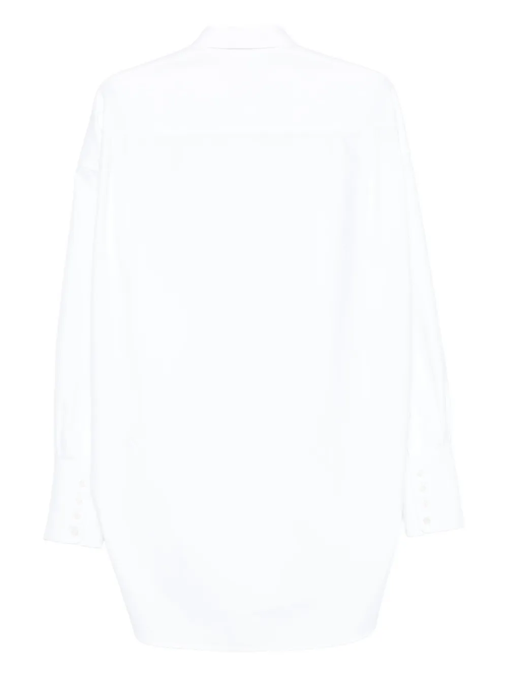 DARKPARK Blouse met ronde zoom - Wit