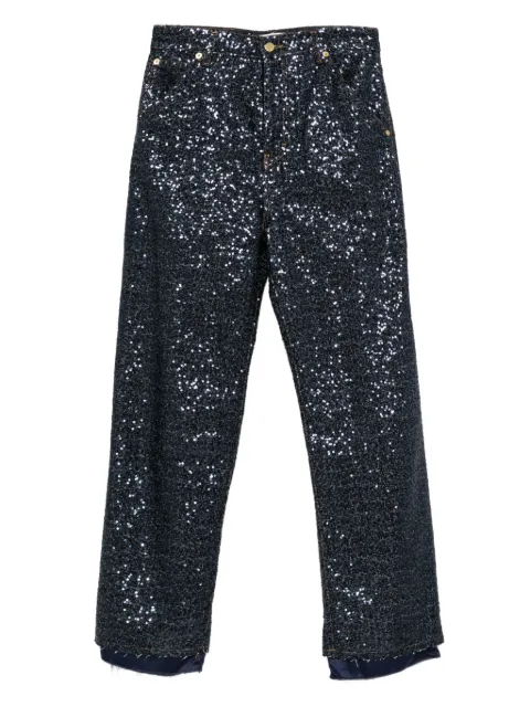 DARKPARK sequin-embellished jeans