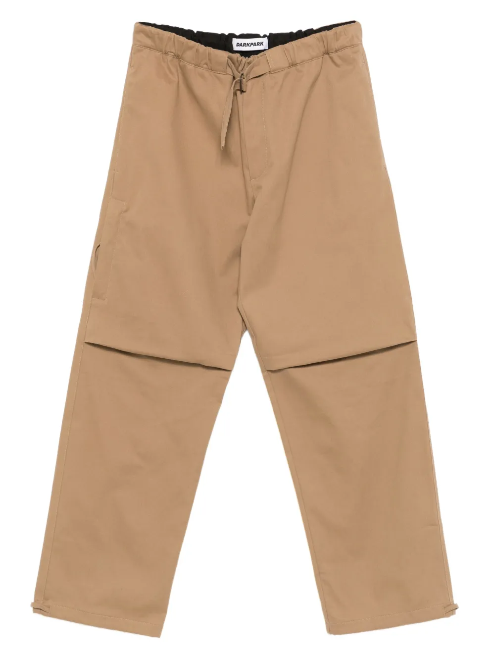 layered drawstring trousers