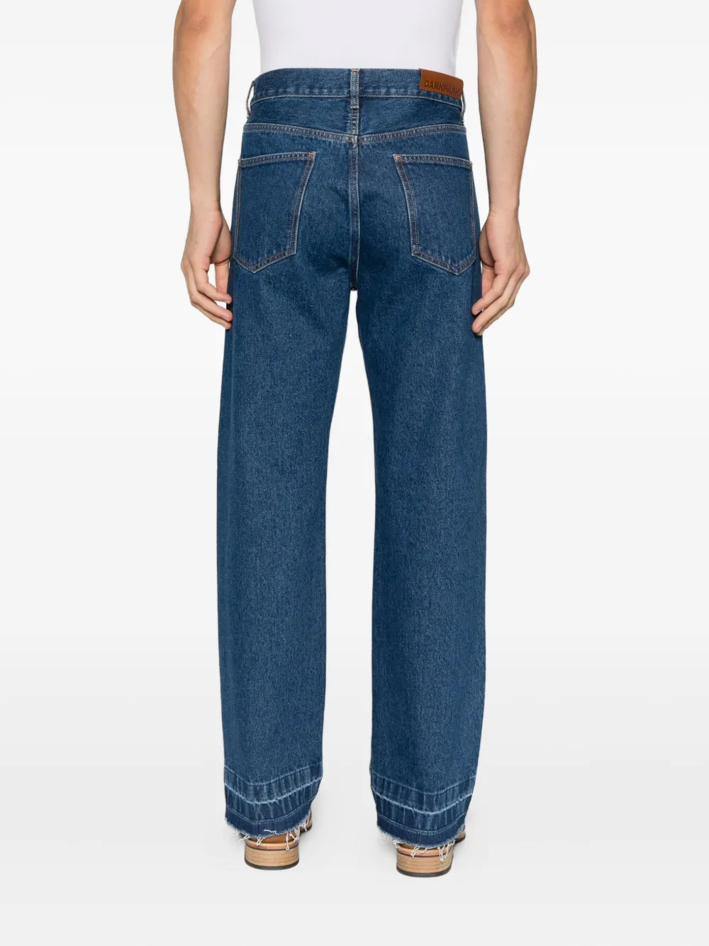 DARKPARK chain-embellished jeans Blauw