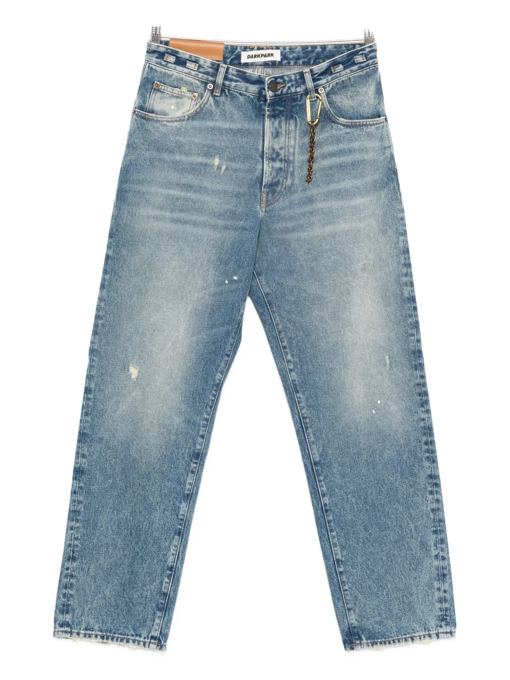 DARKPARK distressed cotton jeans | Blue | Image 1