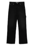 DARKPARK frayed pocket jeans - Black