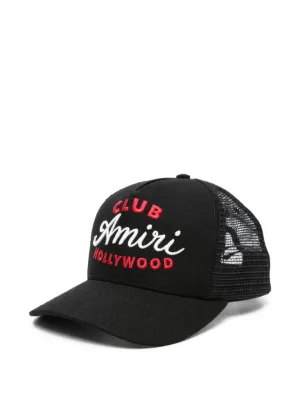 AMIRI MA Hollywood キャップ | ブラック | FARFETCH JP