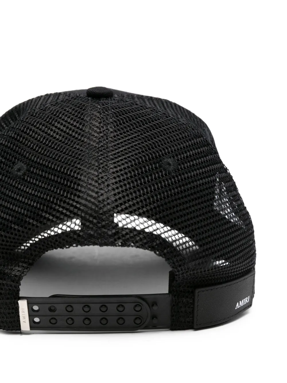 AMIRI embroidered mesh trucker cap Zwart