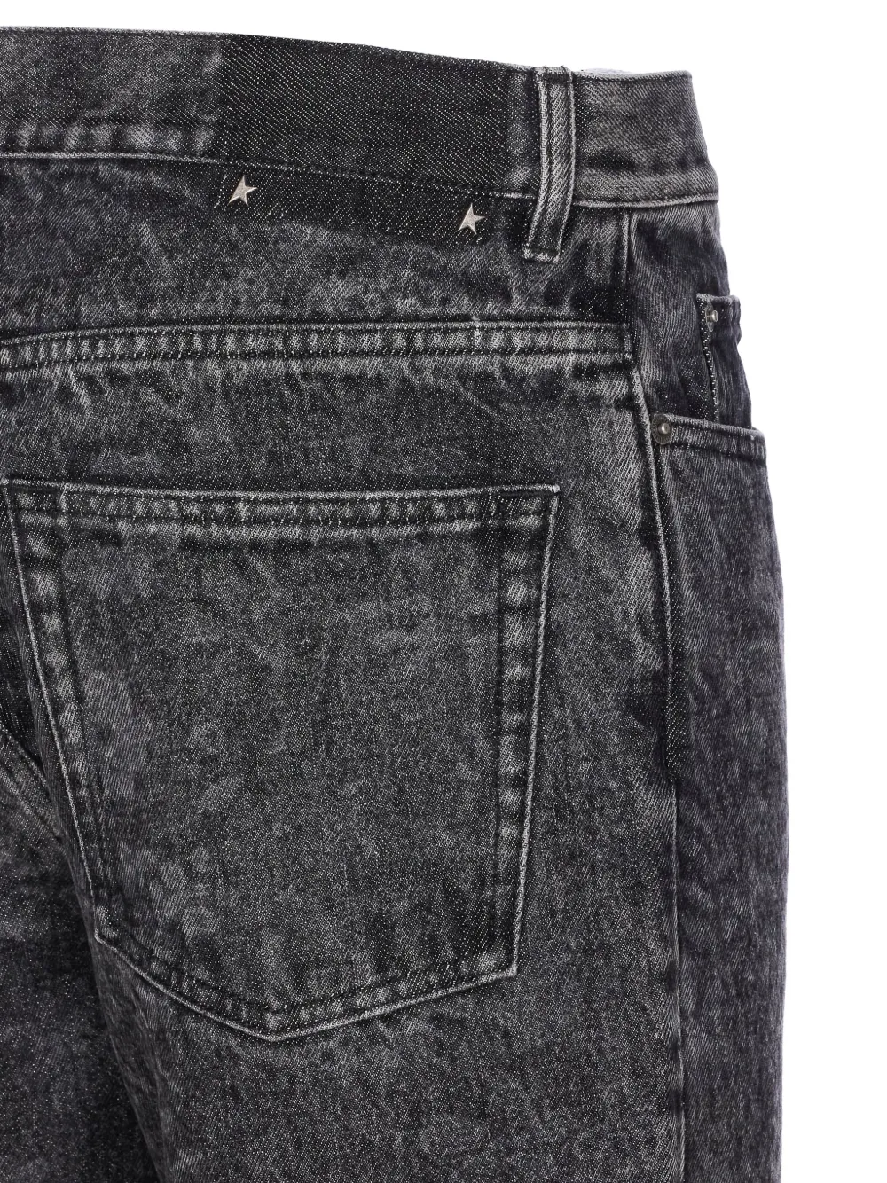 Golden Goose Jeans met marmer-effect Grijs