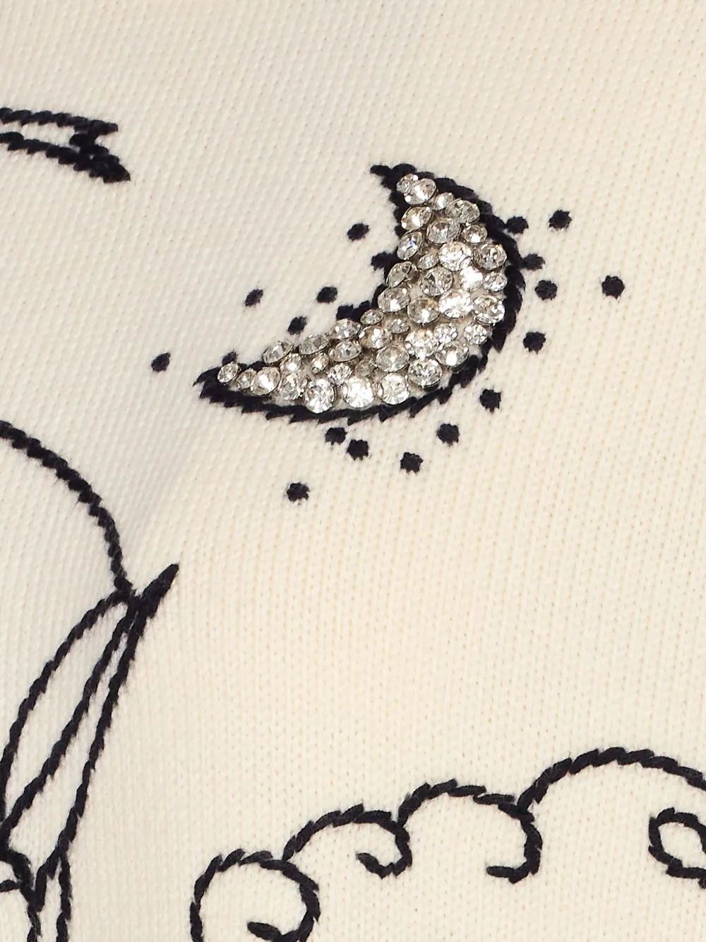 PINKO embroidered sweater Wit