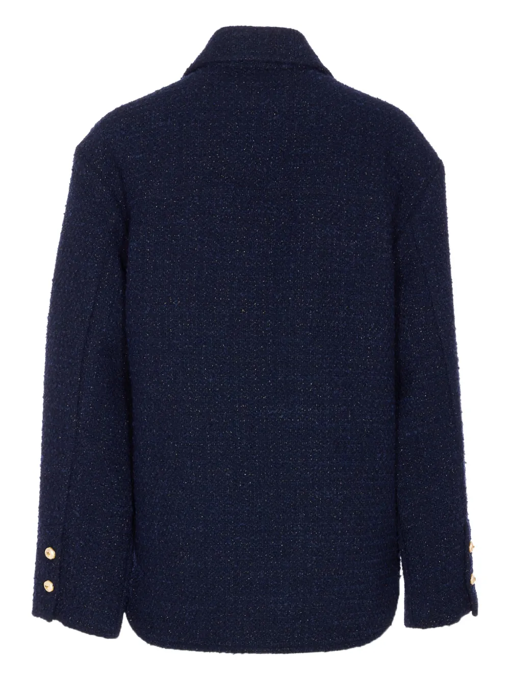 PINKO Tweed jack Blauw