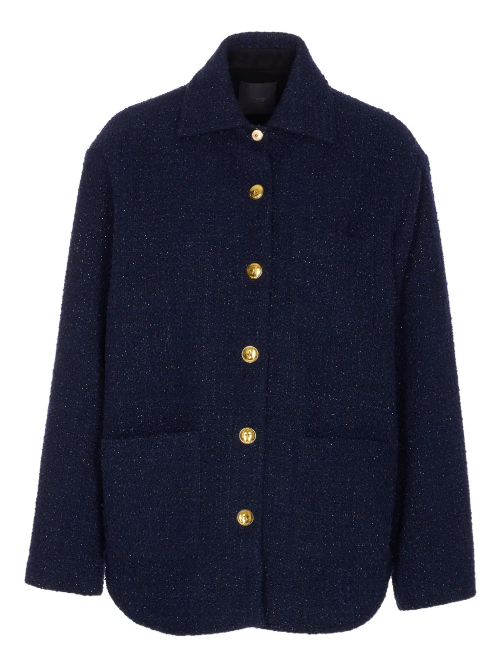 PINKO Tweed jack Blauw