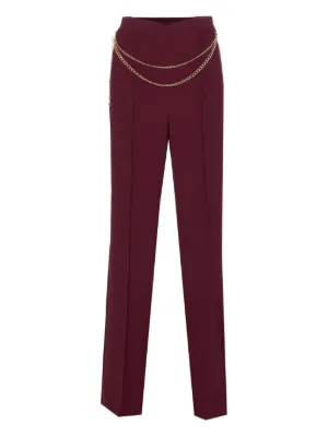 Open YY rolled-waist Velour Cargo Pants | Brown | FARFETCH ZA