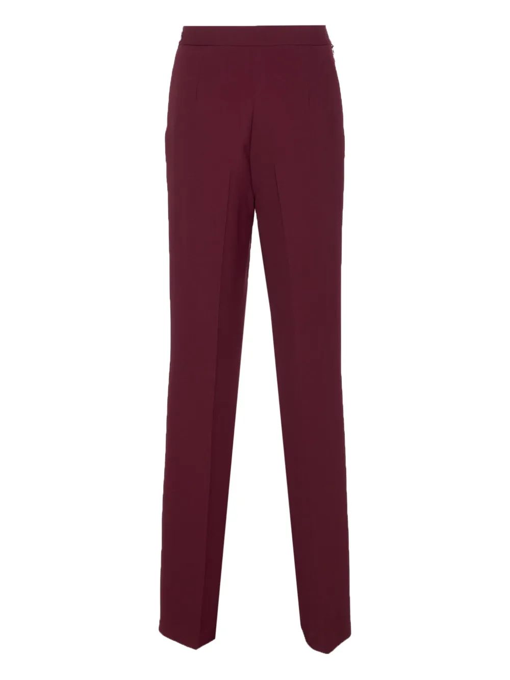 TWINSET chain-embellished trousers Rood