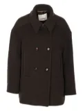 ISABEL MARANT double-breasted coat - Brown