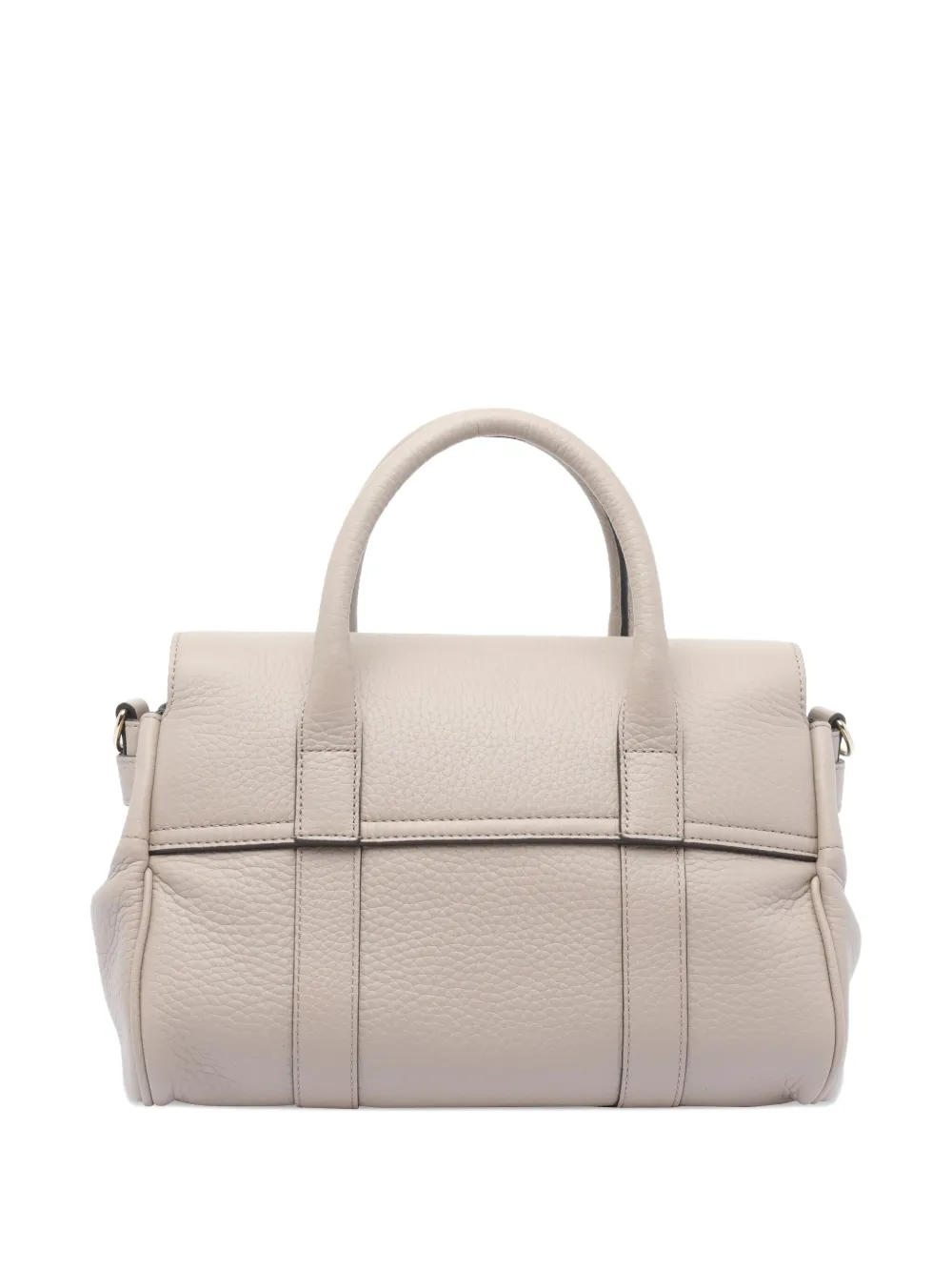 Mulberry turn-lock satchel bag NATURAL