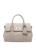 Mulberry turn-lock satchel bag - NATURAL