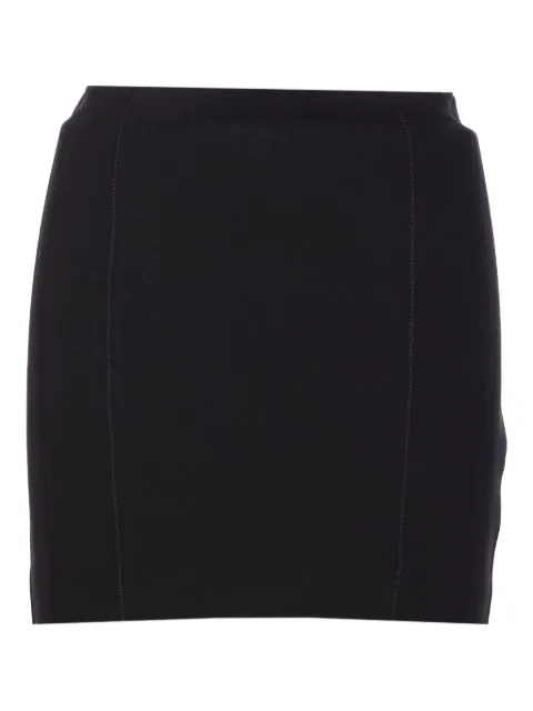 Patrizia Pepe logo-embellished mini skirt