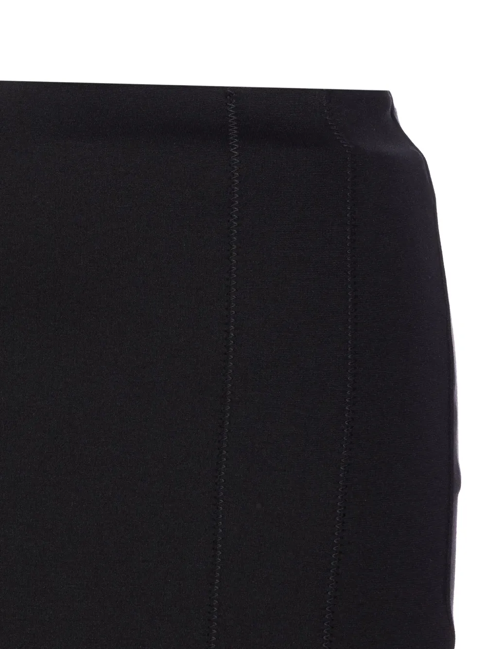 Patrizia Pepe logo-embellished mini skirt Zwart
