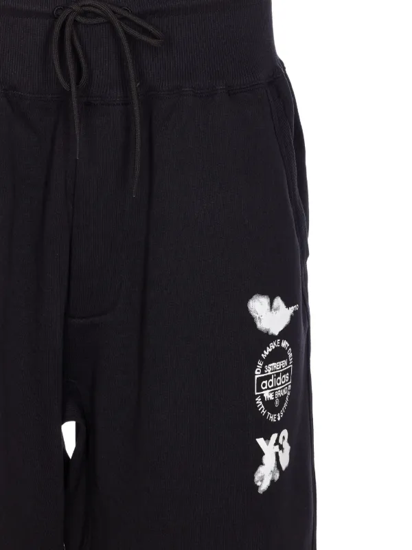 Y-3 グラフィックロゴ パンツ | FARFETCH JP
