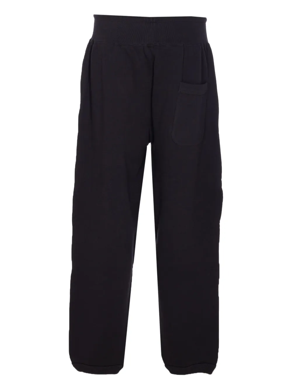 Y-3 Broek met logo en cuffs BLACK
