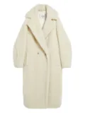 Max Mara Teddy Bear Icon double-breasted coat - White