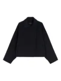 Weekend Max Mara Wool broadcloth cropped coat - Blue