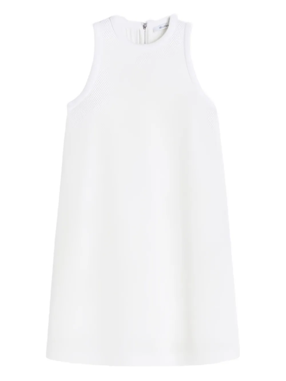 Max Mara sleeveless mini dress Wit
