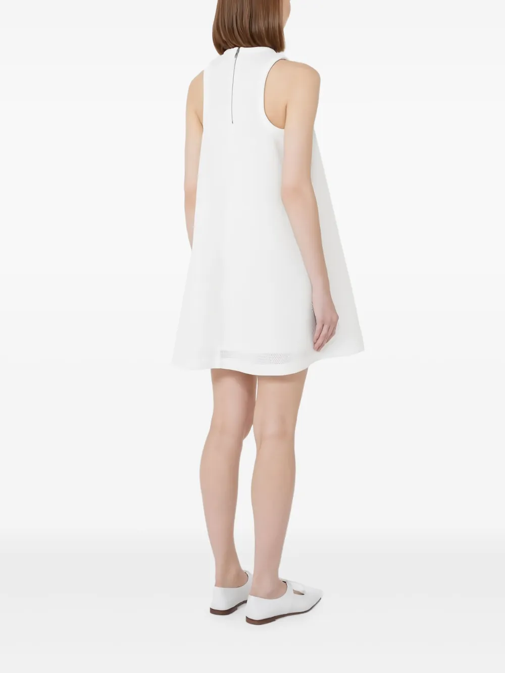 Max Mara sleeveless mini dress Wit