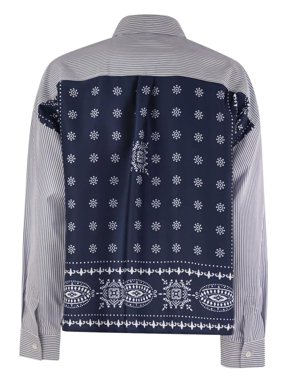 Weekend Max Mara striped-pattern shirt Blauw