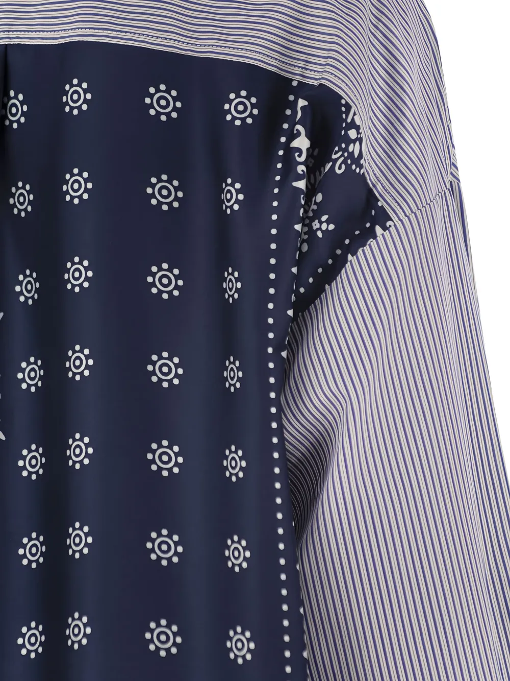 Weekend Max Mara striped-pattern shirt Blauw