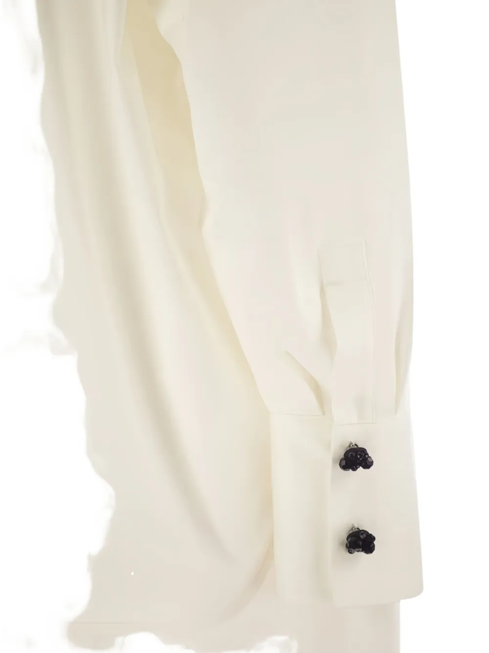 Max Mara bow-embellishment shirt Wit