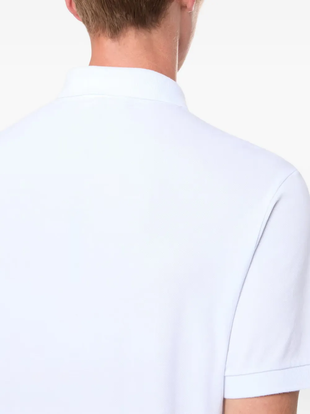 Stone Island Piqué poloshirt Wit